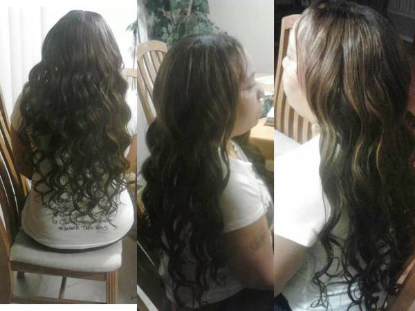 Partial weaves & Wand Curls (Columbia, MD)